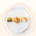 料理メニュー写真&nbsp;ぱんじゅう3個＋お好きなドリンクのセット　　ソフトドリンクセット