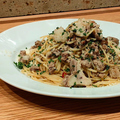 料理メニュー写真&nbsp;モツパスタ～塩味～