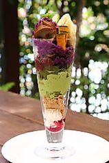 季節限定！紅芋パフェ