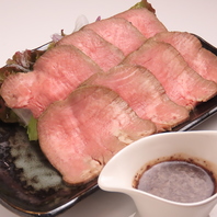 旬の食材を使った限定メニューやお酒にぴったりな料理