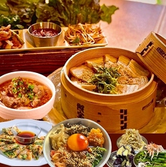 自然やナムルのコース写真