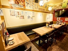 2名様用のテーブル席もご用意