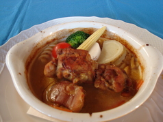 チキンのカレークリームシチューの写真