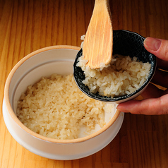 お出汁で炊いた土鍋ごはん
