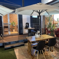 ペット同伴OKのテラス席★