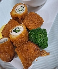 大葉＆チーズのチキンロールフライ