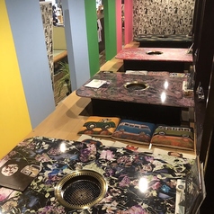 座敷では足をのばしてゆっくりくつろぎいただけます。