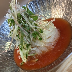 トマト冷麺
