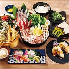 天ぷら寿司海鮮 米福 西梅田店のコース写真