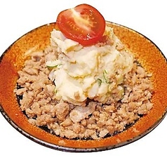 鶏そぼろポテサラ