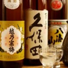 各種地酒、焼酎