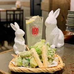 天ぷら盛合わせ(一人前)