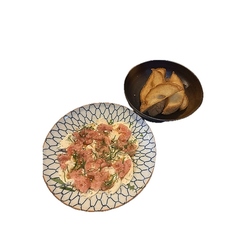 ネギトロとクリームチーズのおつまみディップ