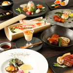 宴会・飲み会にぴったりな宴会コース各種ご用意！四季折々の北海道料理をご堪能ください。