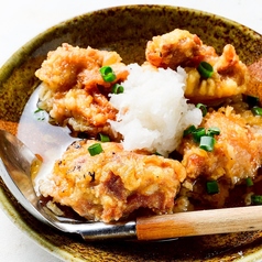 鶏天揚げ出し