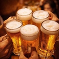 喉ごし爽快！乾杯を彩る冷えた生ビールで楽しい宴会を◎当店では-18度でジョッキを凍らせてキンキンに冷えた生ビールをご提供しております！毎日のメンテナンスで最高の状態を保つビールサーバー。クリーミーな泡と澄んだ味わいが織りなす、上質な一杯。一口目から違いが分かる、クリアで爽快な味わいをお楽しみください。