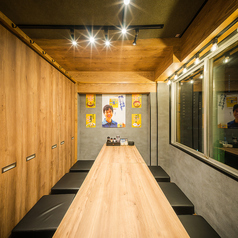 落ち着いた大人の個室空間●6名～8名様までご利用可能◎中人数規模のご宴会も対応致しますので、お気軽にお問い合わせくださいませ！！