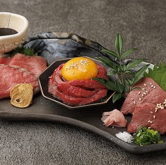 肉前菜の盛り合わせ