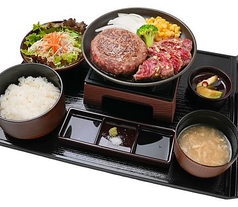 Sサイズ(Hamburg100g steak80g)
