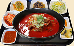 ユッケジャンラーメン/海鮮チャンポンメン 各