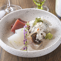 旬の食材と和洋の技法を融合させた創作料理へのこだわり