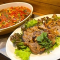 料理メニュー写真 ランチビュッフェにはお肉とお魚のお料理も！