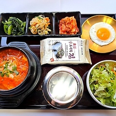 純豆腐チゲ定食