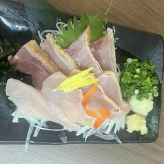 地鶏刺身(鹿児島産)