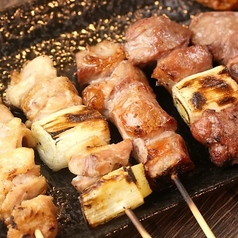 1本1本丁寧に焼き上げた串焼きは1本150円(税込)～！