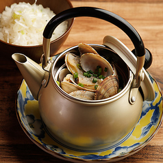 アサリのやかん酒蒸し