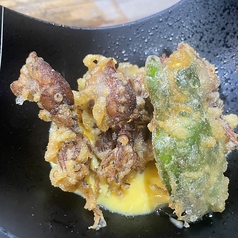 ホタルイカの天ぷら