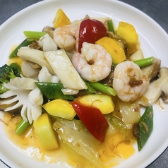 XO醤炒海鮮 (かいせんエックスオージャン)