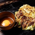 料理メニュー写真 溶き卵カレー焼きそば　並