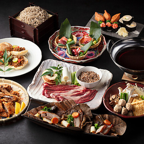 松本駅から徒歩1分◆「旨い信州」を味わえる人気の蕎麦居酒屋！各種ご宴会も大歓迎◎