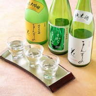 厳選された日本酒・焼酎