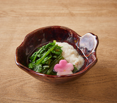 春菊と自然薯