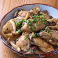 料理メニュー写真 牡蠣バター醤油焼き