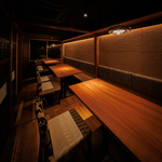 団体様向けのテーブル席もございます！大人数での飲み会や大切な歓送迎会は当店にお任せください◎