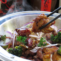 料理メニュー写真&nbsp;鶏肉乾鍋　一人前