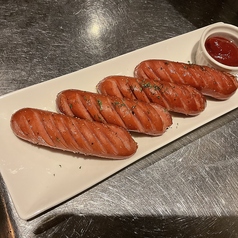 ソーセージのグリル