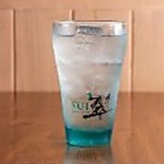 翠ジンソーダ