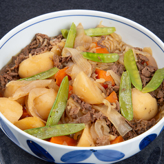 九州の甘いしょう油を使った肉じゃが