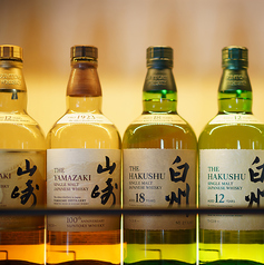 山崎 12年 (グラス)/白州 12年 (グラス)