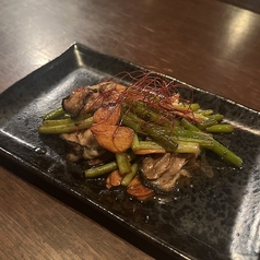 牡蠣のガーリック焼き