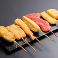 料理メニュー写真&nbsp;串カツ盛り合わせ
