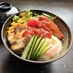 【平日限定】みひろ風タコス丼Ａ(目玉焼き)