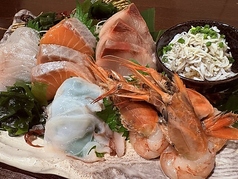 鮮魚のスペシャル盛り合わせ