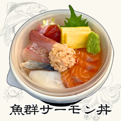 魚群サーモン丼【梅】
