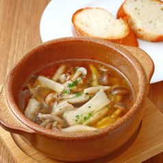 きのこのアヒージョ