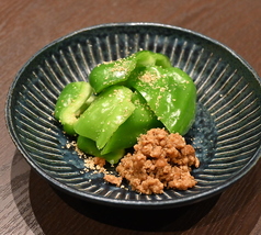 鶏味噌ピーマン